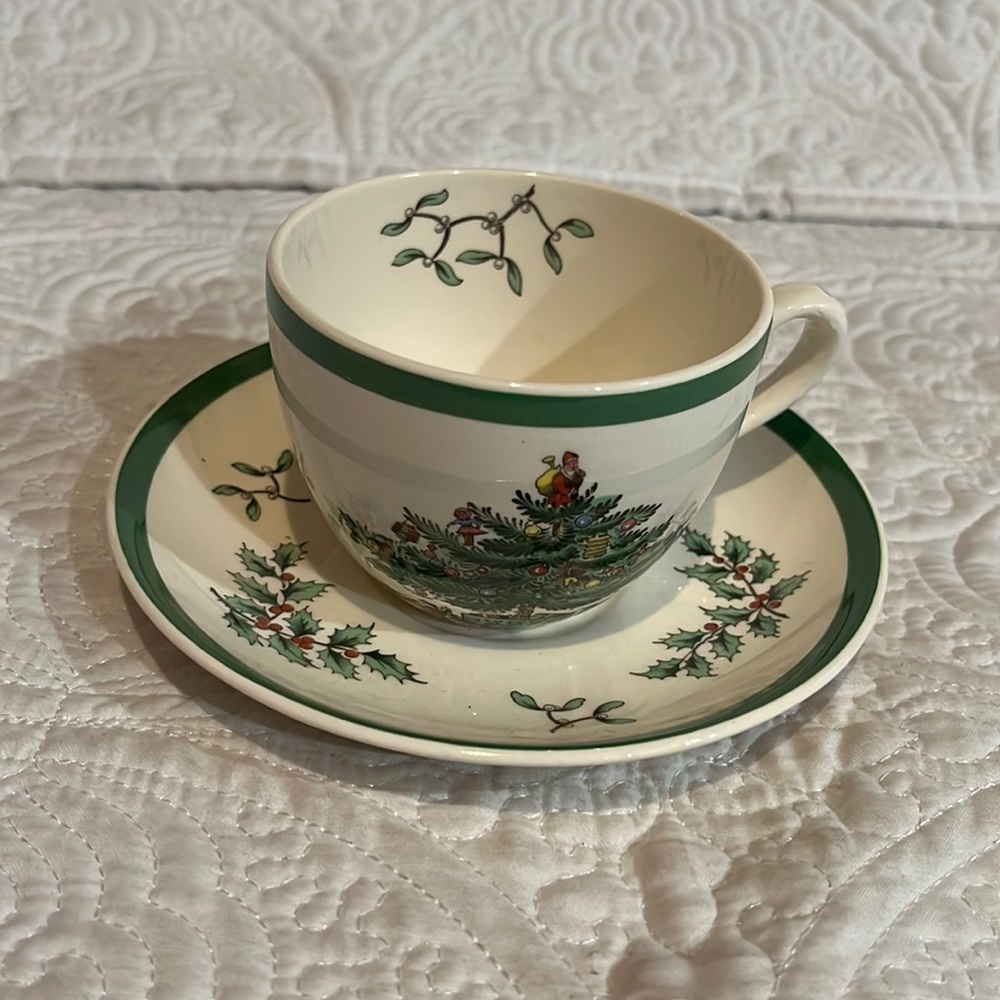Spode cup and‎ saucer